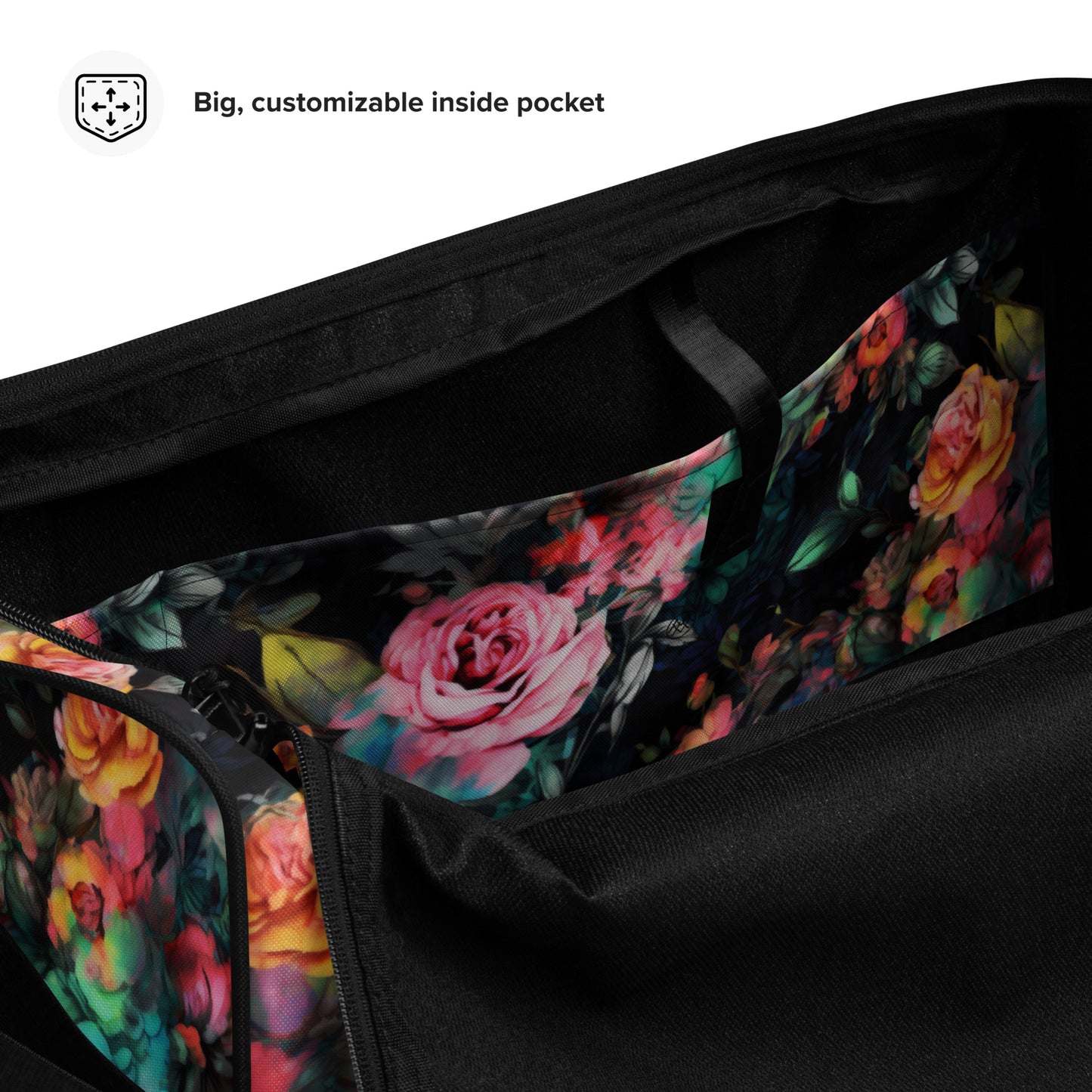 Duffle Bag: Spring Blacks Collection in Megan