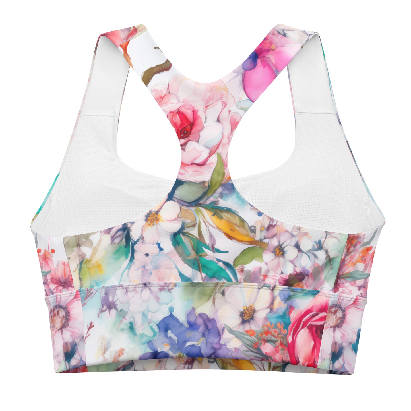Sports Bra: Pure Whites Collection in Natasha