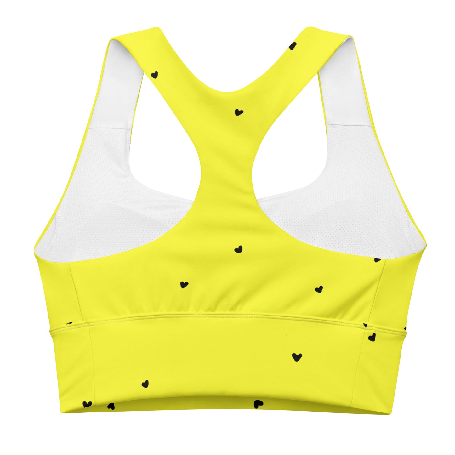 Sports Bra: Black Hearts Collection in Virginia