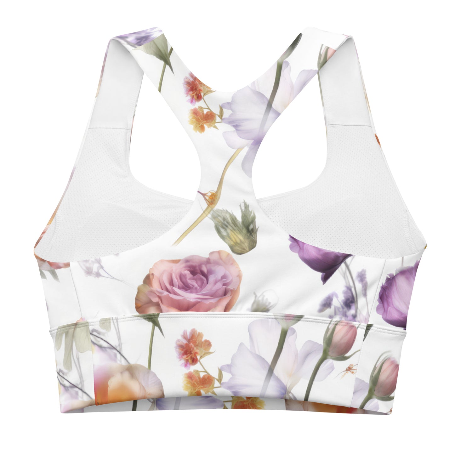 Sports Bra: Pure Whites Collection in Natalia