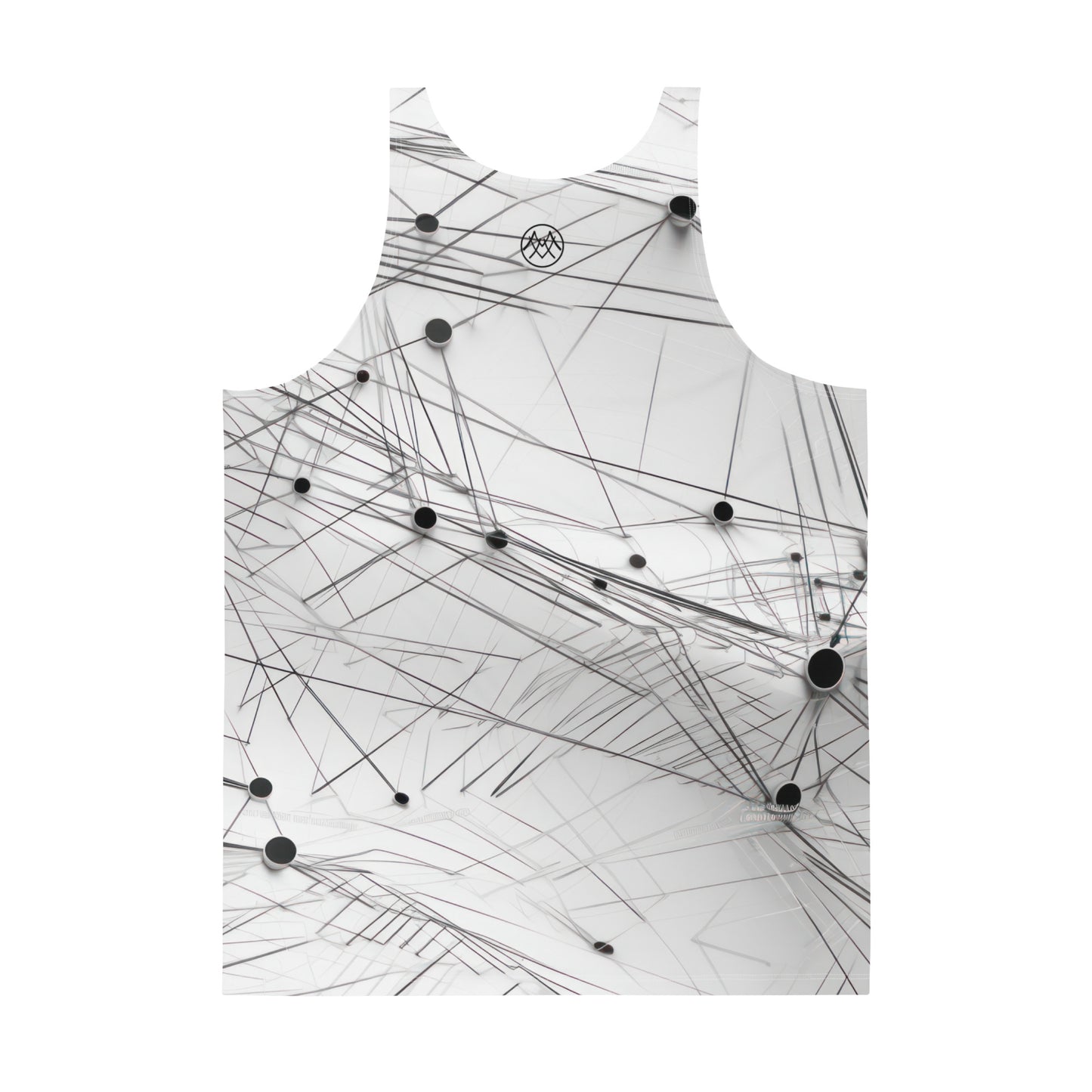 Men's Tank Top: Cyber Collection in Grant