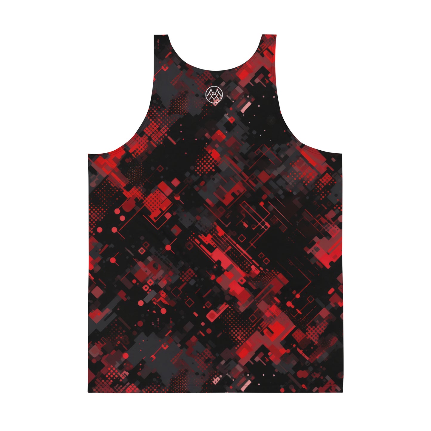 Men's Tank Top: Cyber Collection in Garrett