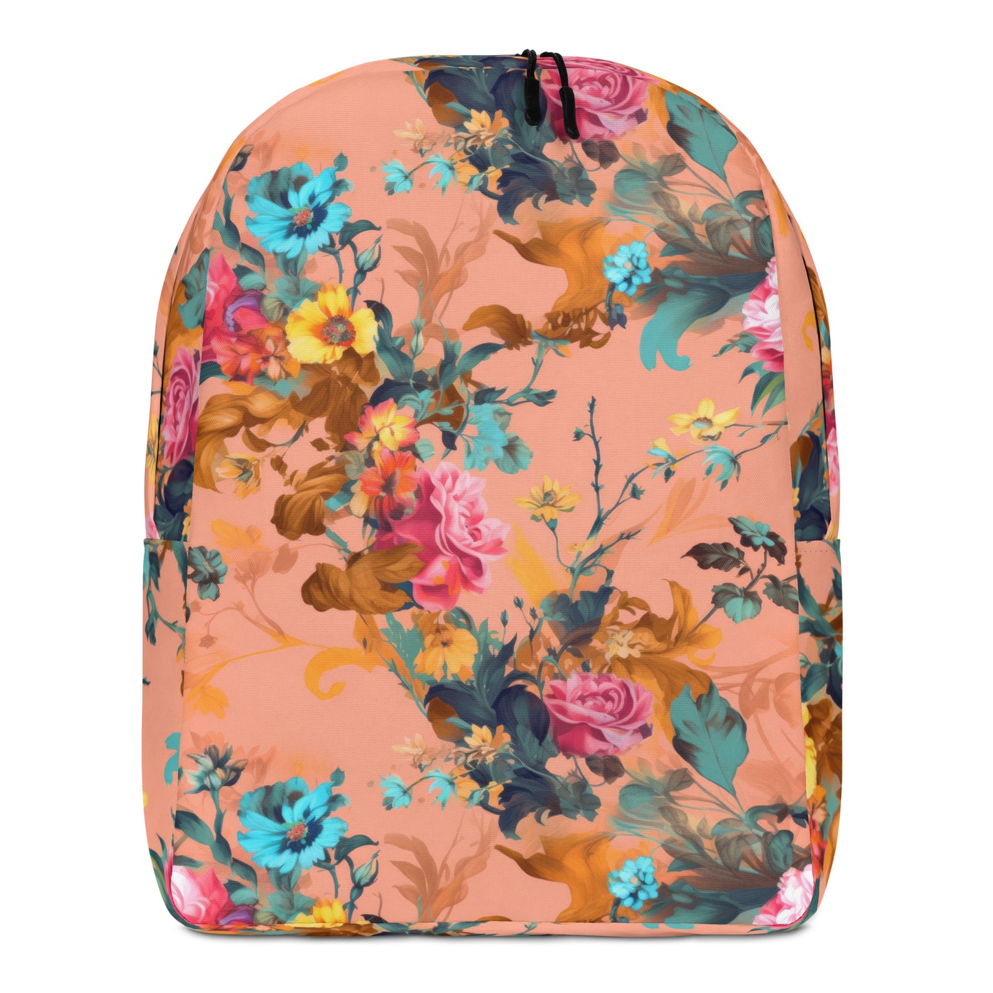 Minimalist Backpack: Spring Queen Coral Collection in Ginger