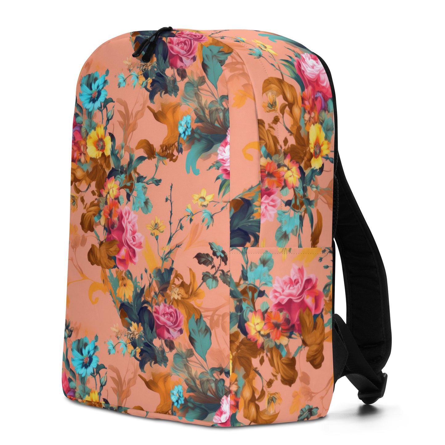 Minimalist Backpack: Spring Queen Coral Collection in Ginger