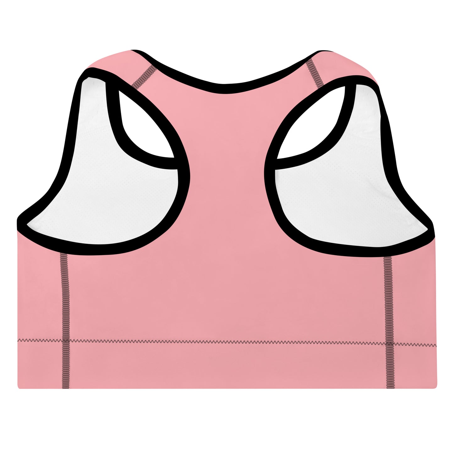 Sports Bra: Solids Collection in Roxanne