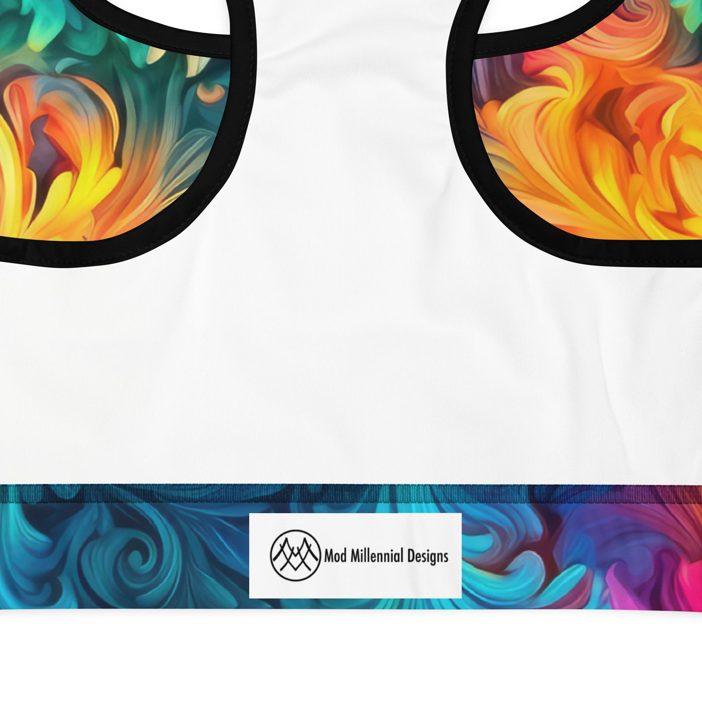 Sports Bra: Tie Dye Collection in Polly