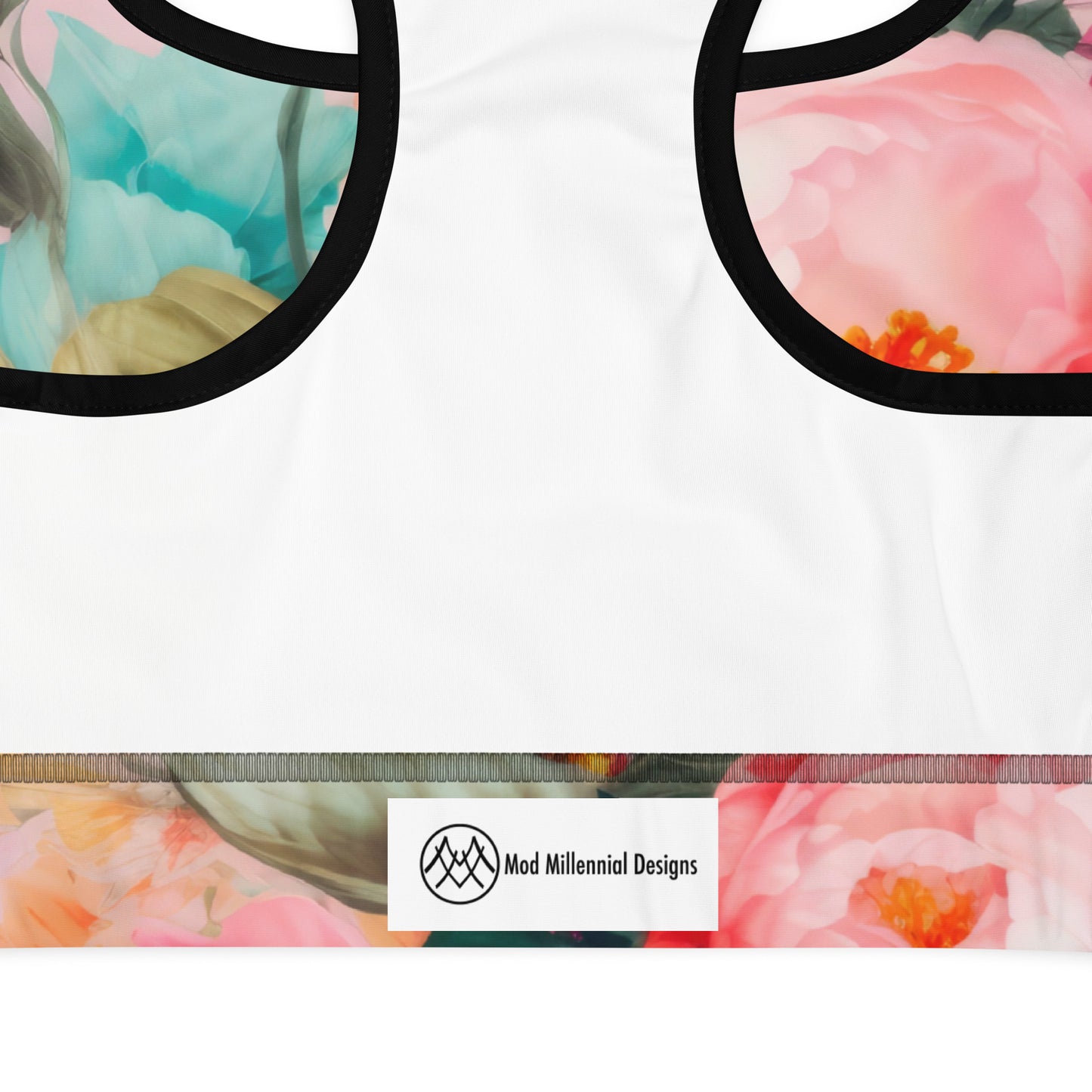 Sports Bra: Spring Queen Pink Collection in Sophia