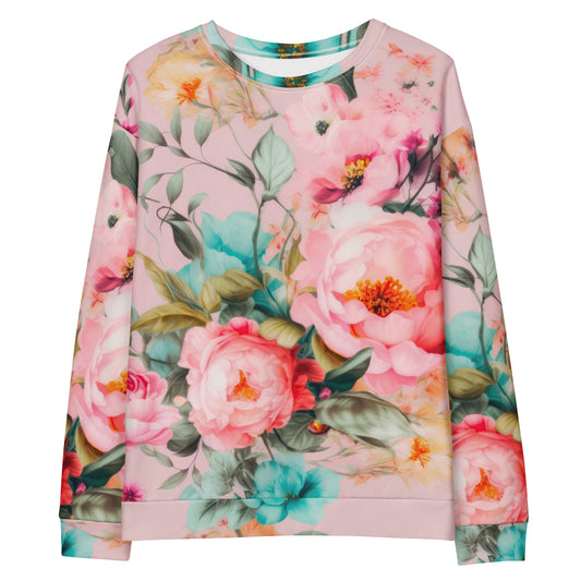 Sweatshirt: Spring Queen Pink Collection in Sophia