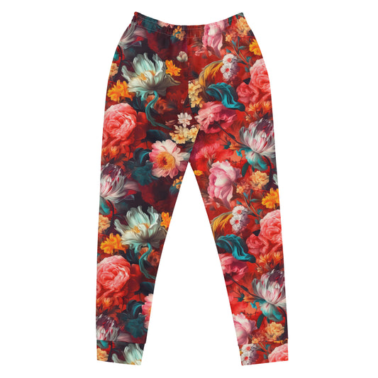 Women's Sweatpants: Spicy Reds Collection in Florence