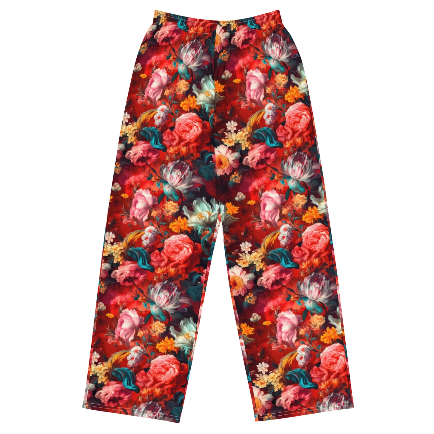 Pajama Pants: Spicy Reds Collection in Florence