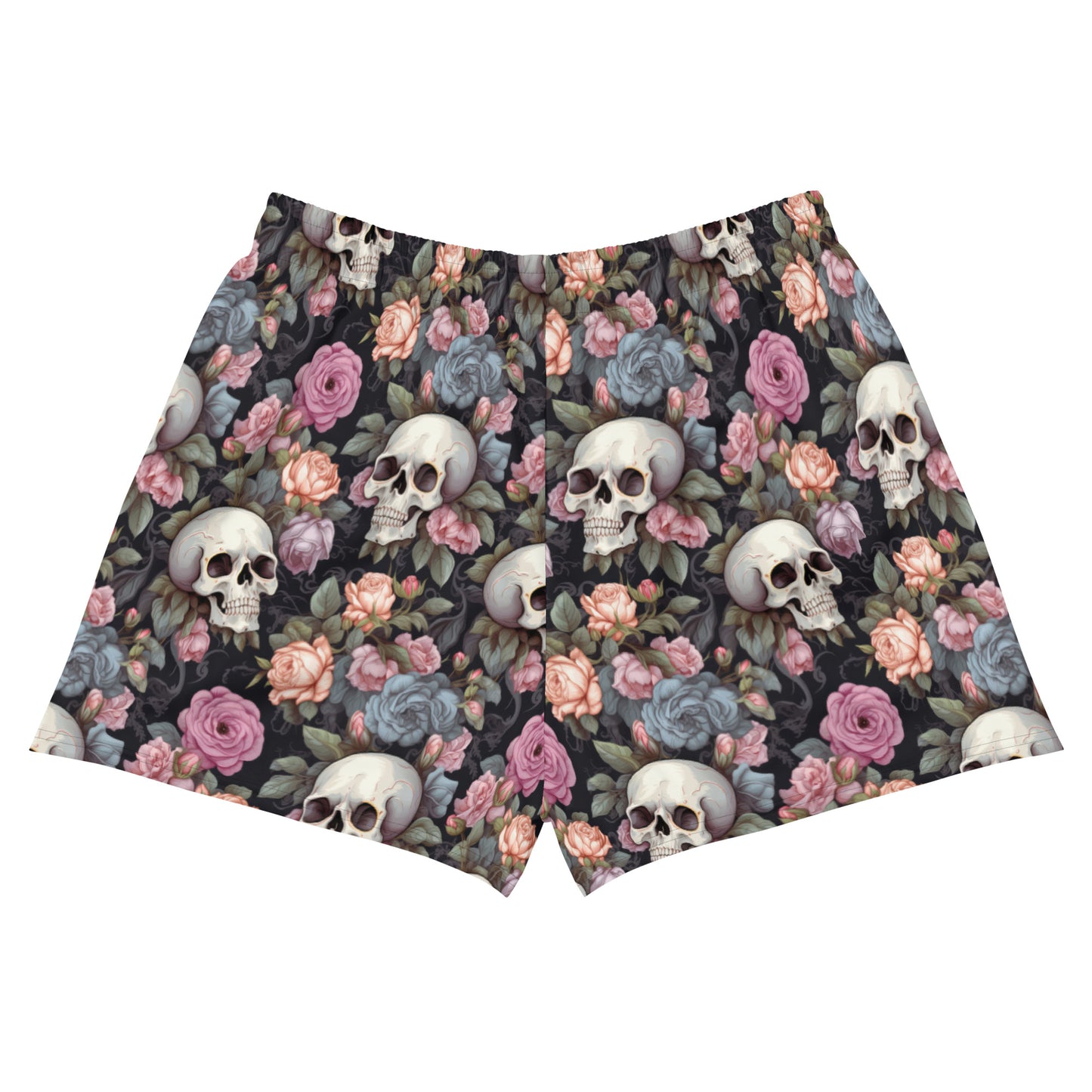 Women’s Athletic Shorts: Gothic Romance Collection in Valerie