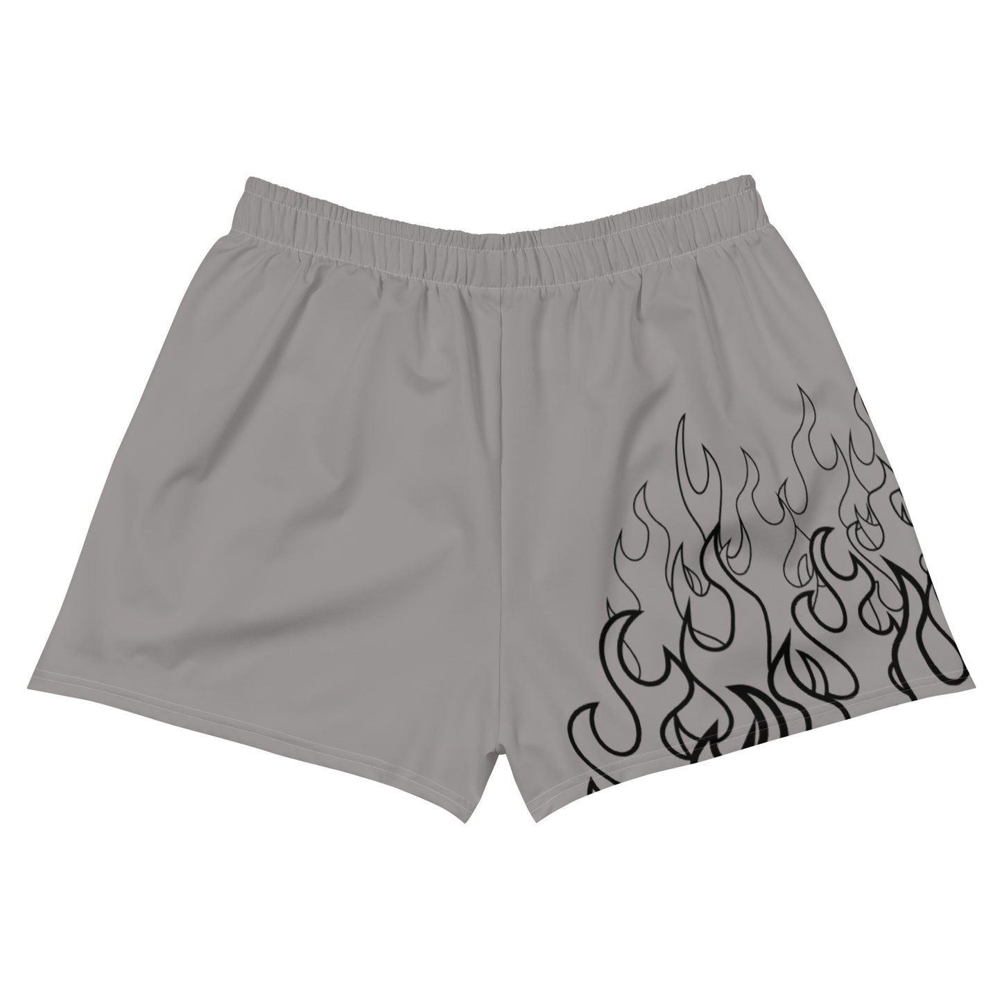 Women’s Athletic Shorts: Flames Collection in Dorothy