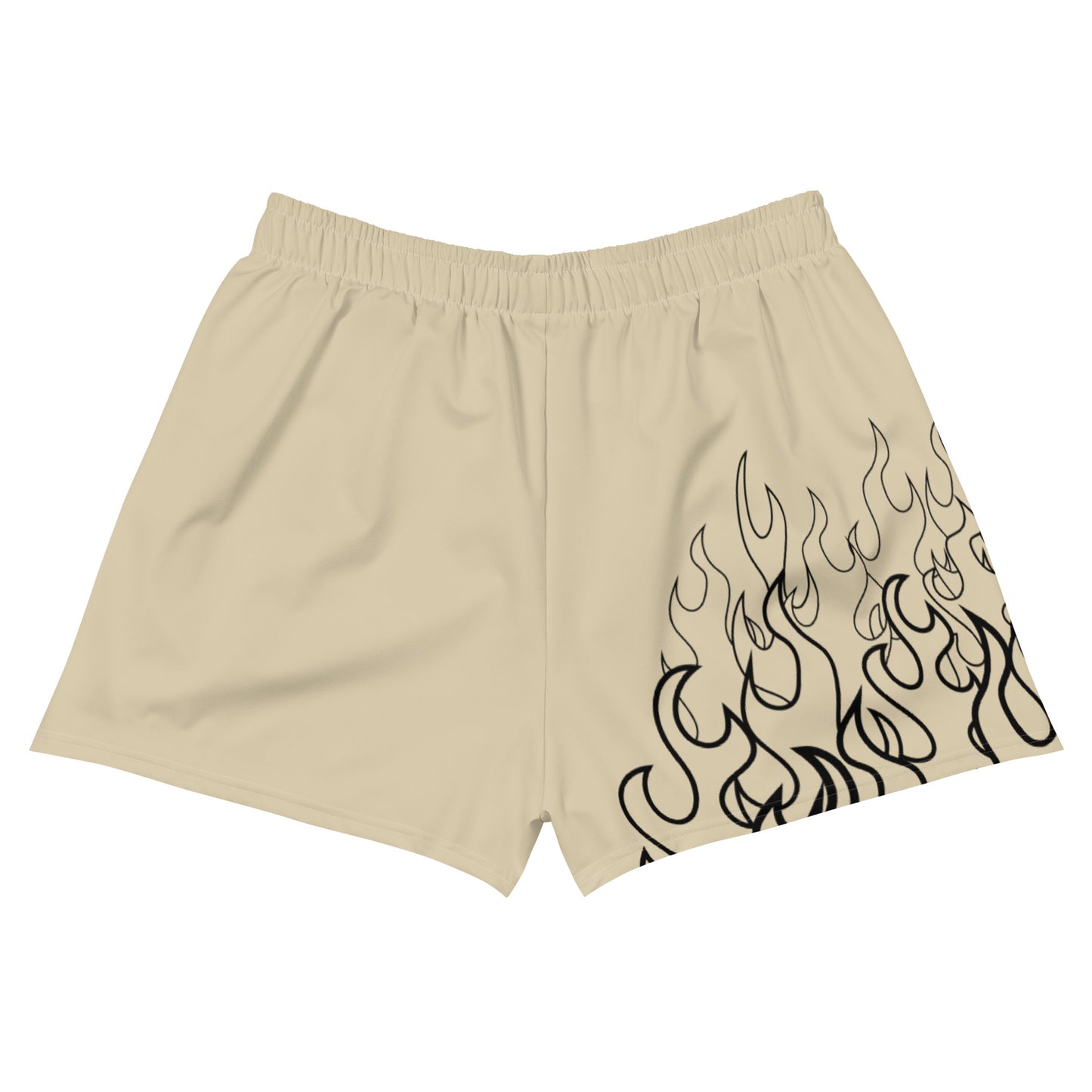 Women’s Athletic Shorts: Flames Collection in Beatrix