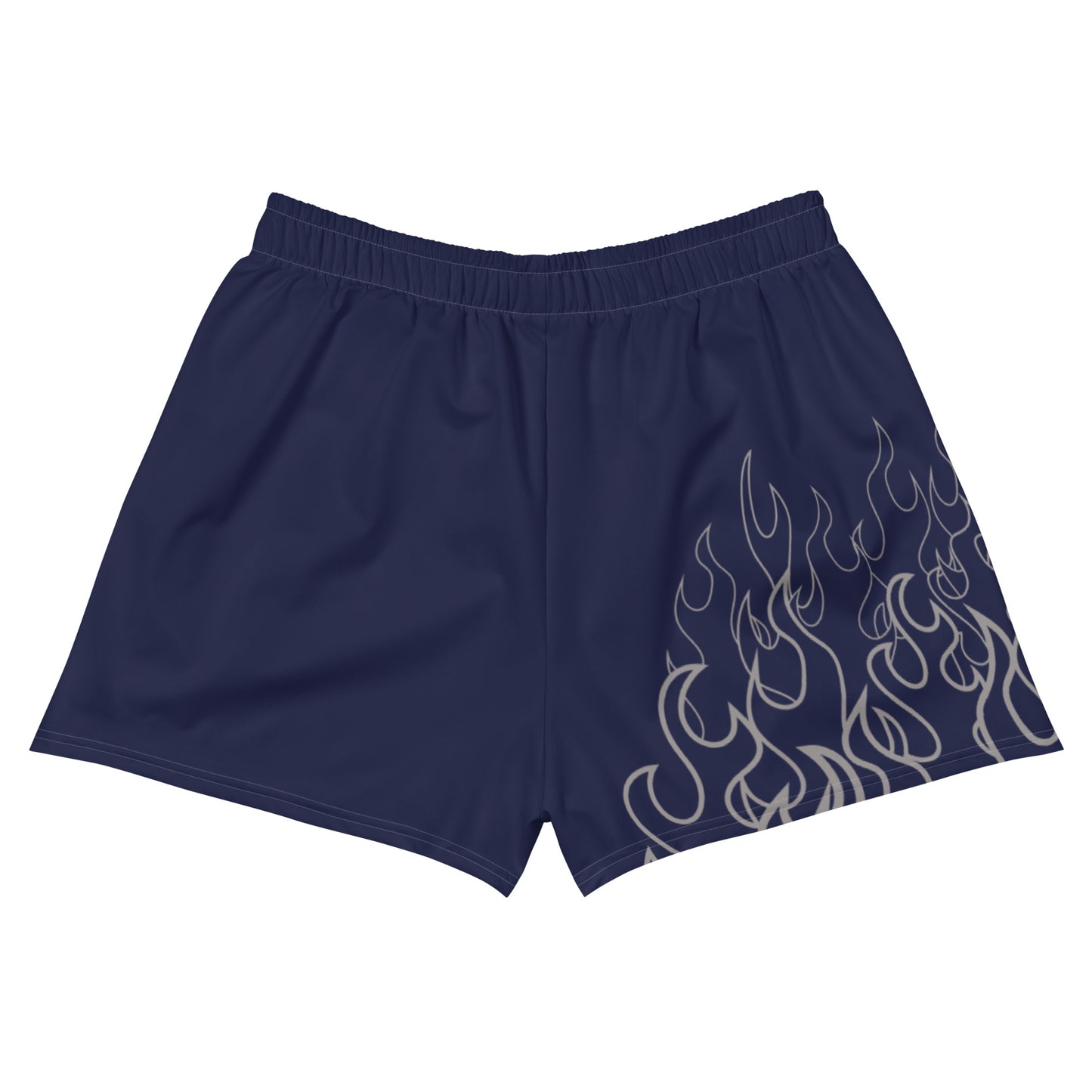 Women’s Athletic Shorts: Flames Collection in Francine