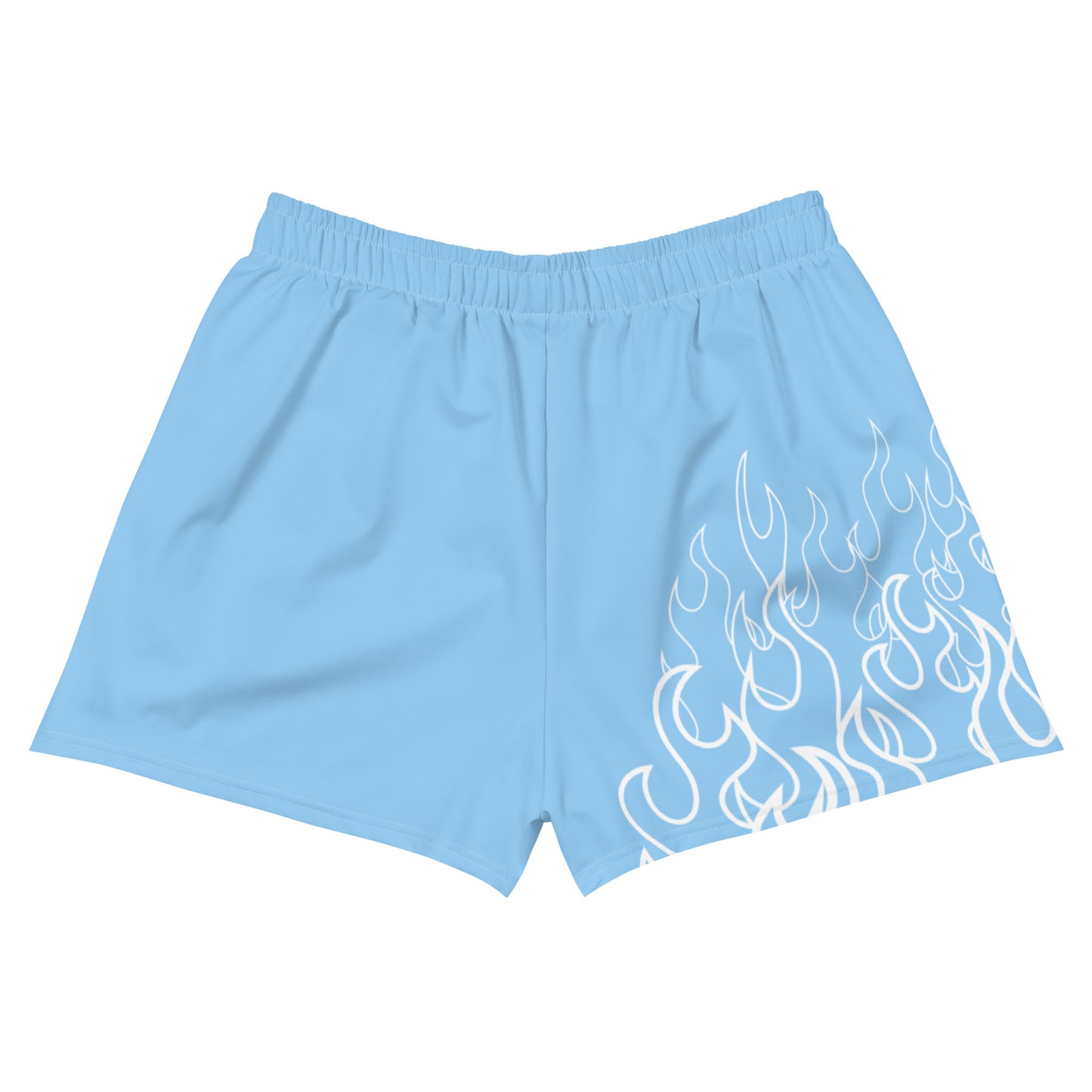 Women’s Athletic Shorts: Flames Collection in Irene