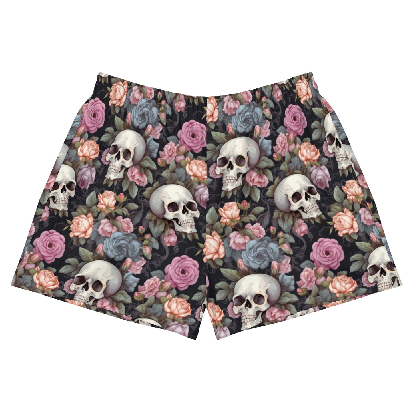 Women’s Athletic Shorts: Gothic Romance Collection in Valerie