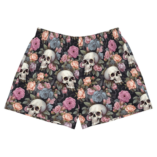 Women’s Athletic Shorts: Gothic Romance Collection in Valerie