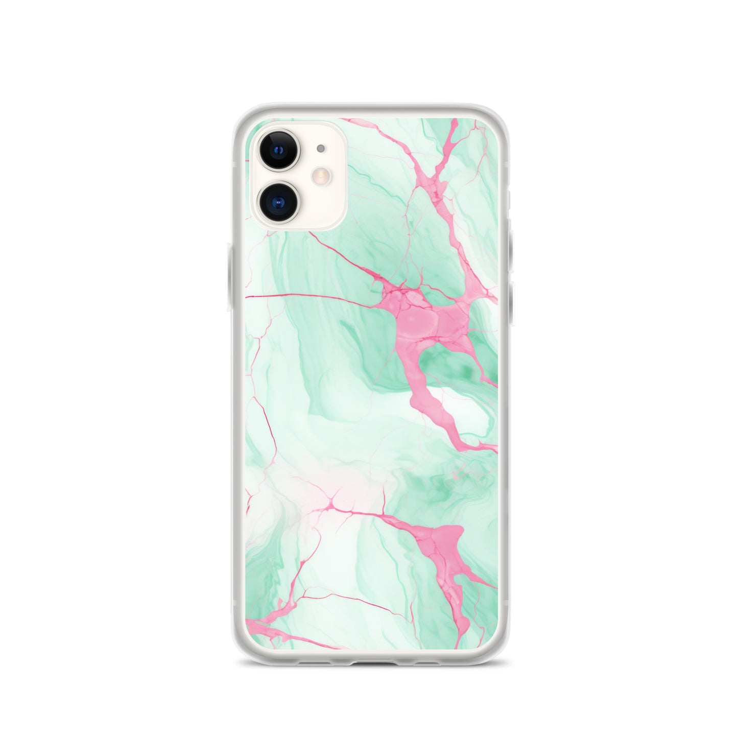 Clear Case for iPhone®: Heart of Stone Collection in Oma