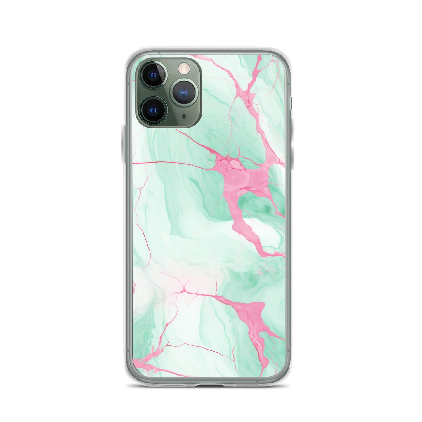 Clear Case for iPhone®: Heart of Stone Collection in Oma