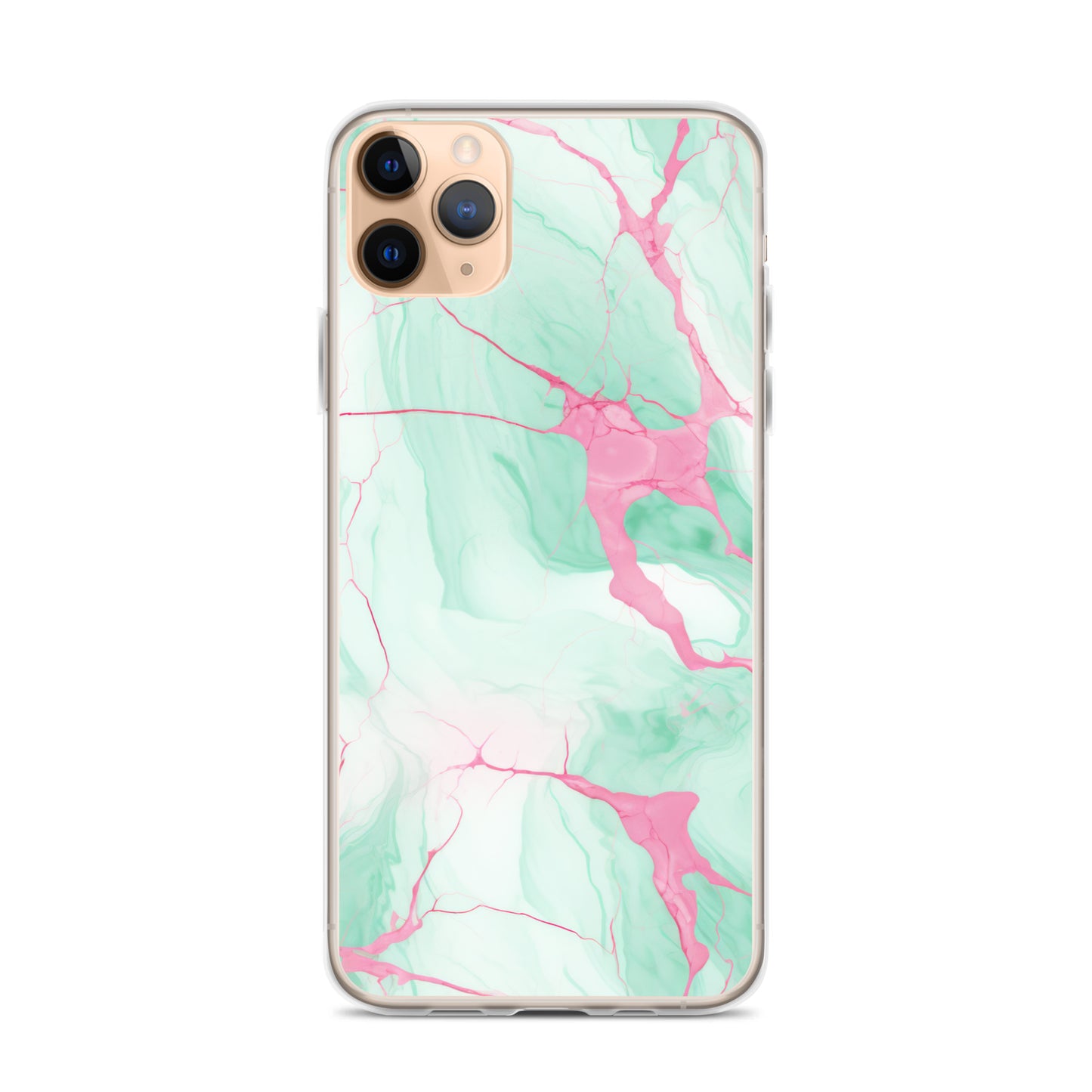Clear Case for iPhone®: Heart of Stone Collection in Oma