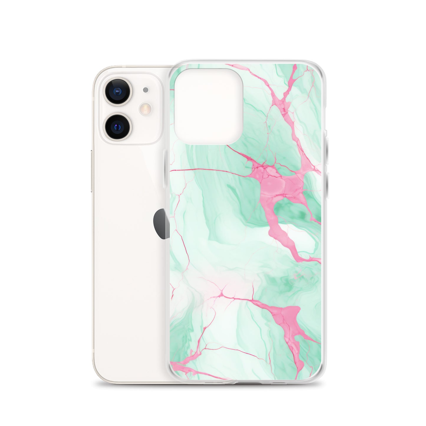 Clear Case for iPhone®: Heart of Stone Collection in Oma