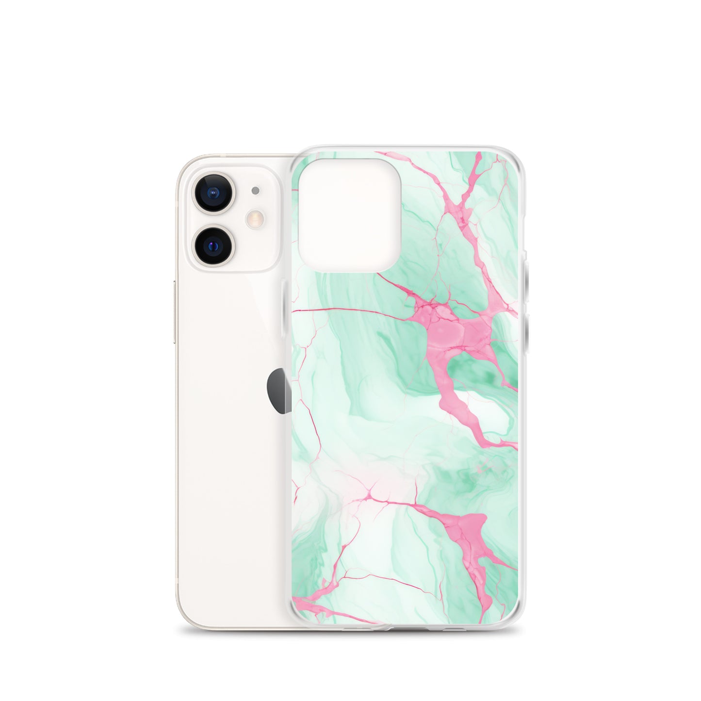 Clear Case for iPhone®: Heart of Stone Collection in Oma