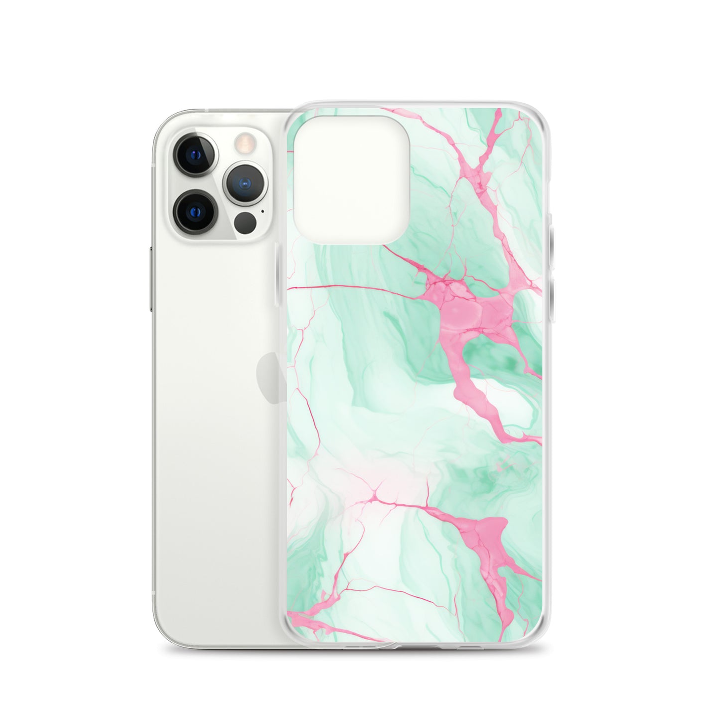 Clear Case for iPhone®: Heart of Stone Collection in Oma