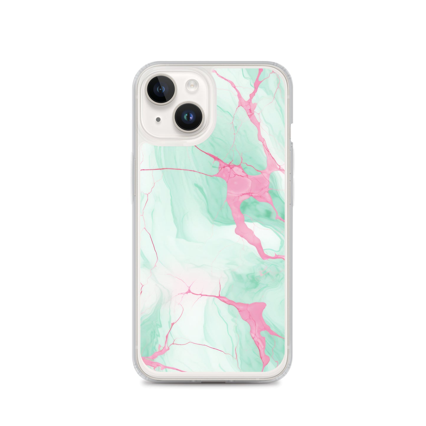 Clear Case for iPhone®: Heart of Stone Collection in Oma