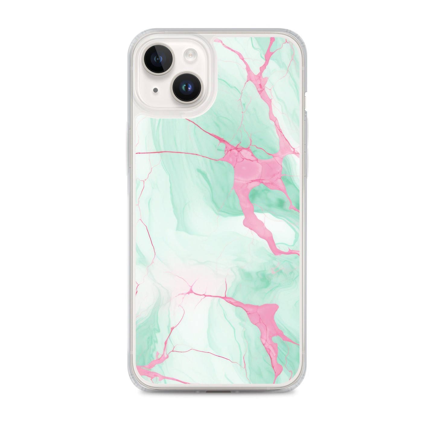 Clear Case for iPhone®: Heart of Stone Collection in Oma