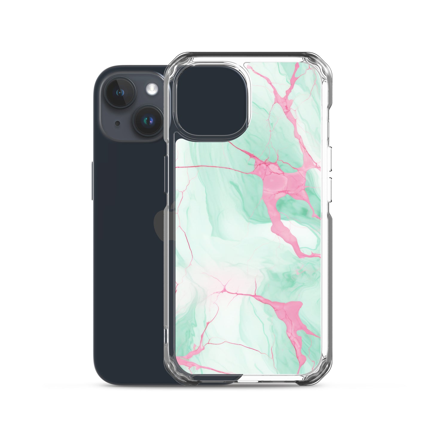 Clear Case for iPhone®: Heart of Stone Collection in Oma