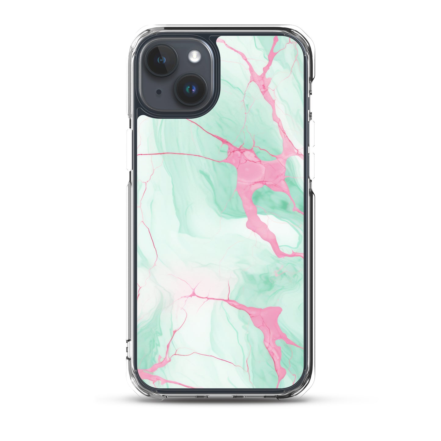 Clear Case for iPhone®: Heart of Stone Collection in Oma