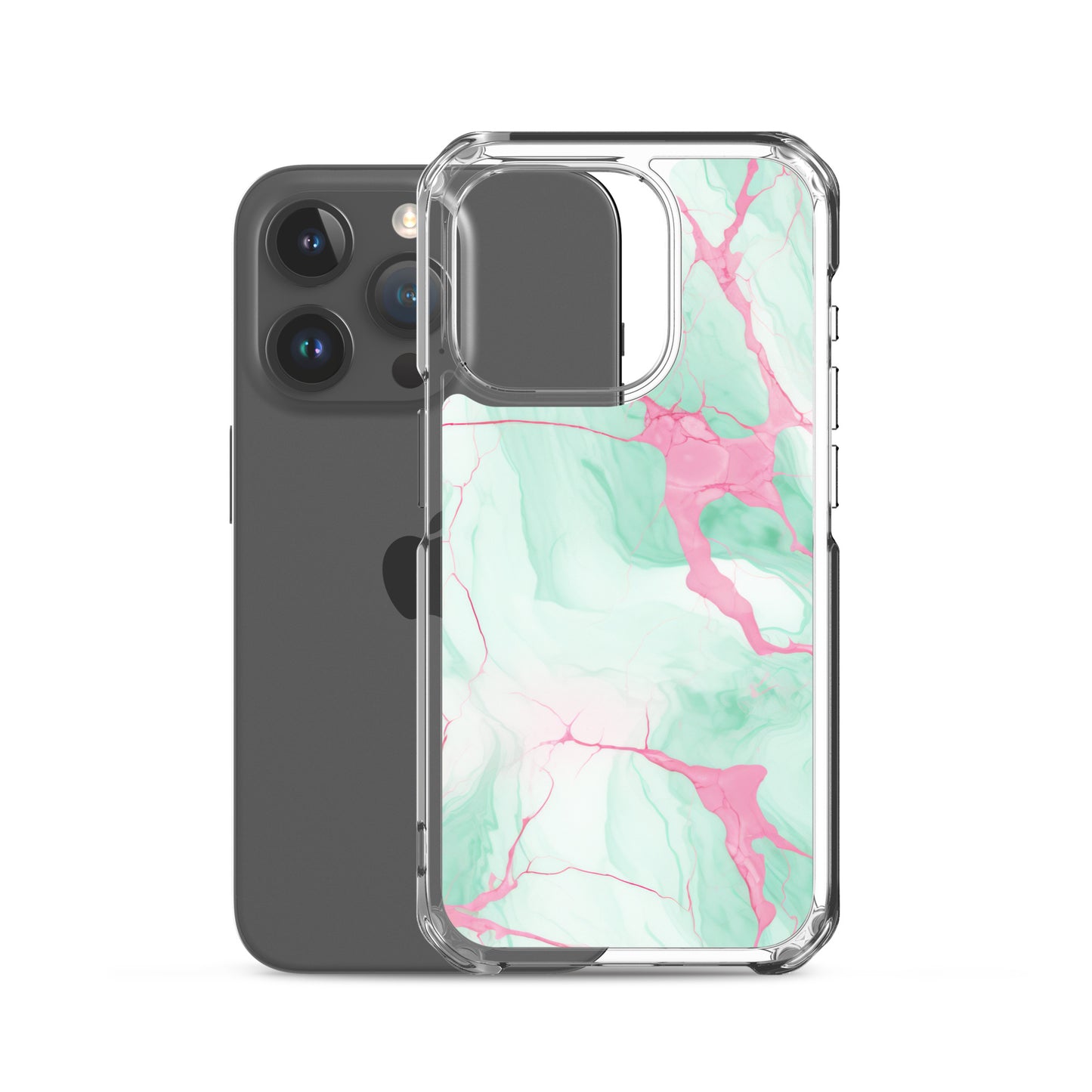 Clear Case for iPhone®: Heart of Stone Collection in Oma