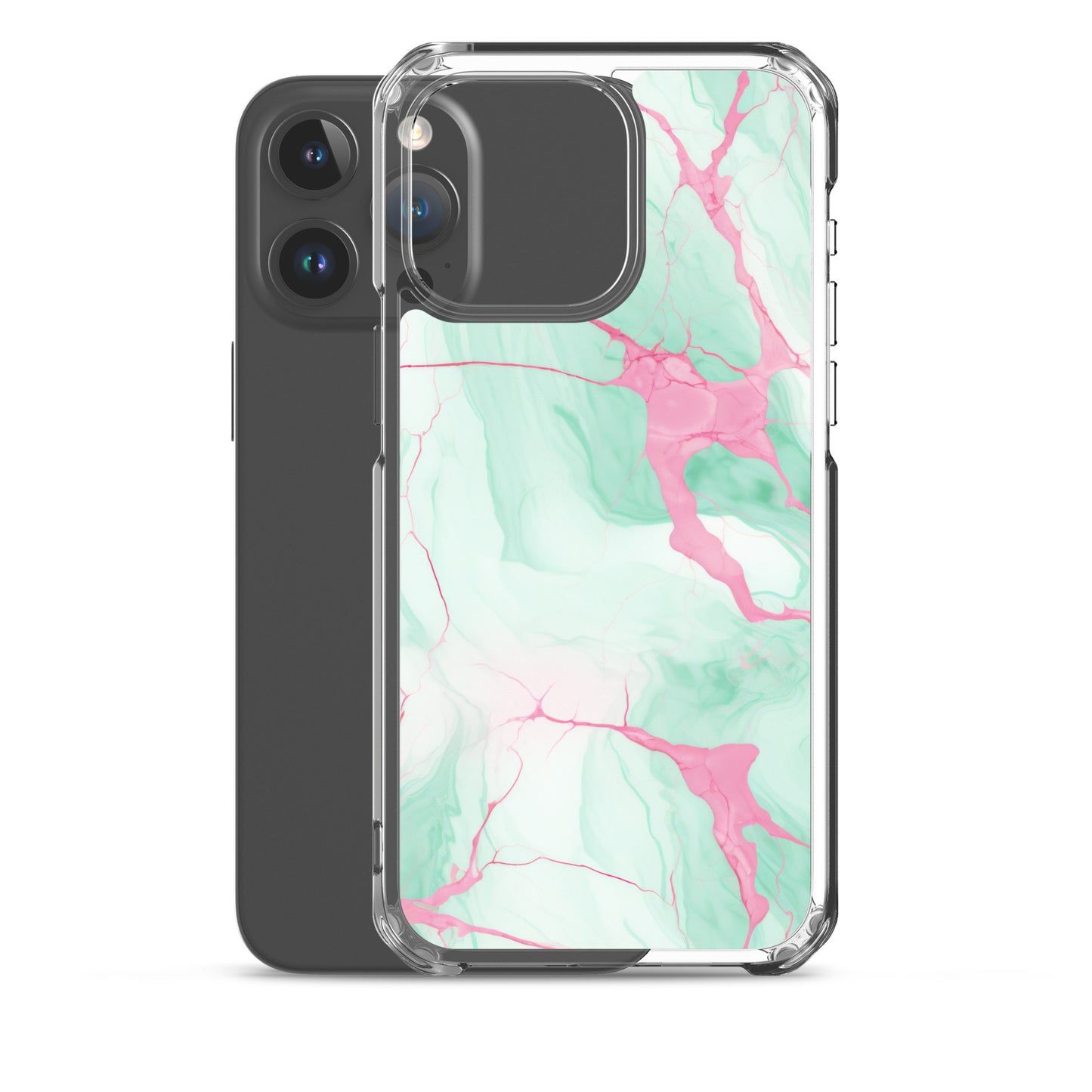 Clear Case for iPhone®: Heart of Stone Collection in Oma
