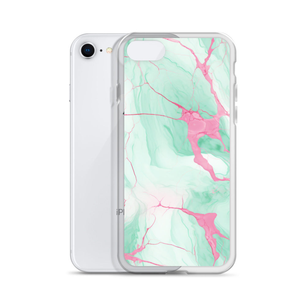 Clear Case for iPhone®: Heart of Stone Collection in Oma