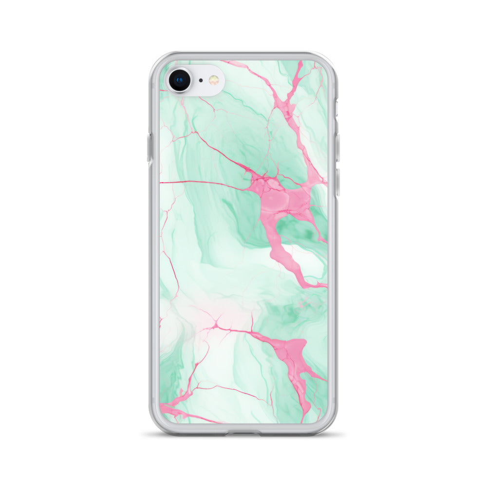 Clear Case for iPhone®: Heart of Stone Collection in Oma