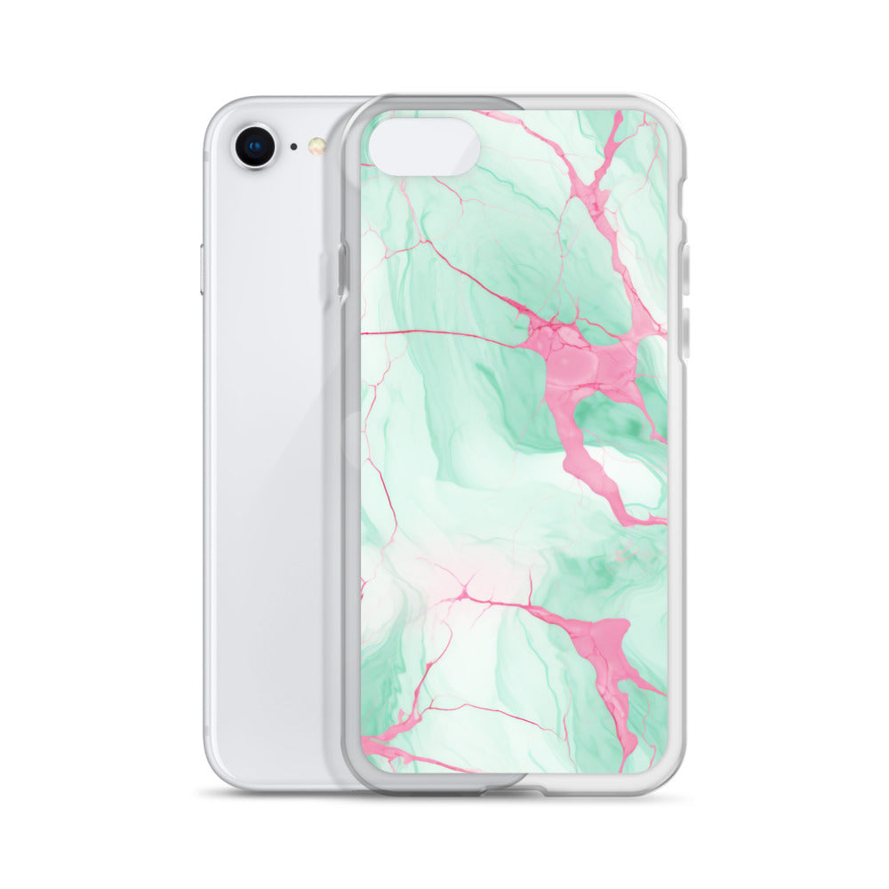 Clear Case for iPhone®: Heart of Stone Collection in Oma