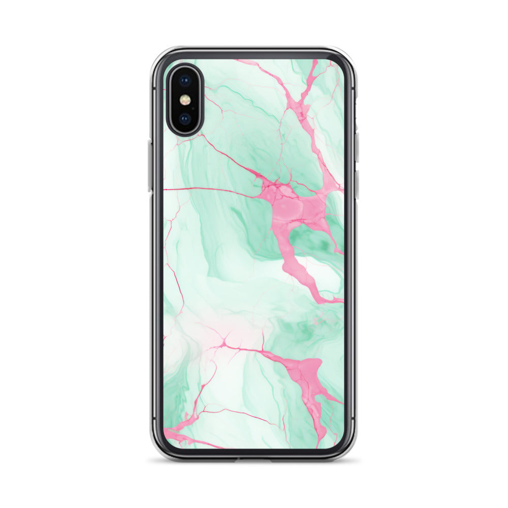 Clear Case for iPhone®: Heart of Stone Collection in Oma