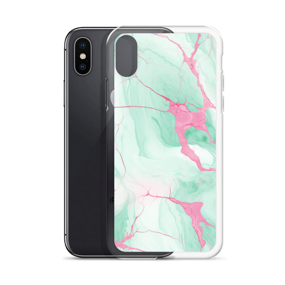 Clear Case for iPhone®: Heart of Stone Collection in Oma