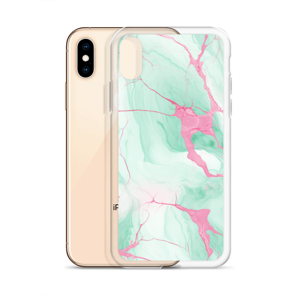 Clear Case for iPhone®: Heart of Stone Collection in Oma