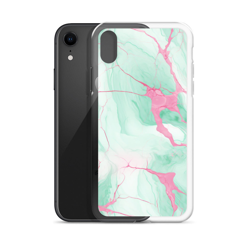 Clear Case for iPhone®: Heart of Stone Collection in Oma