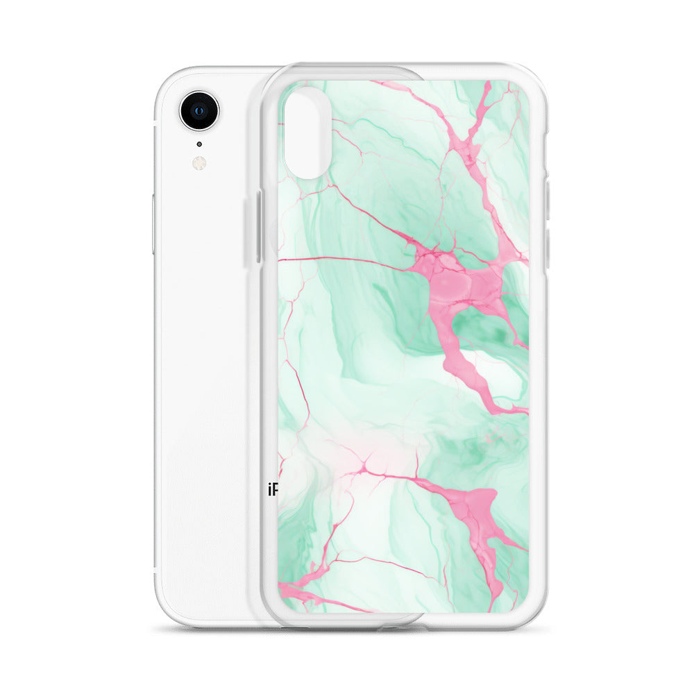 Clear Case for iPhone®: Heart of Stone Collection in Oma