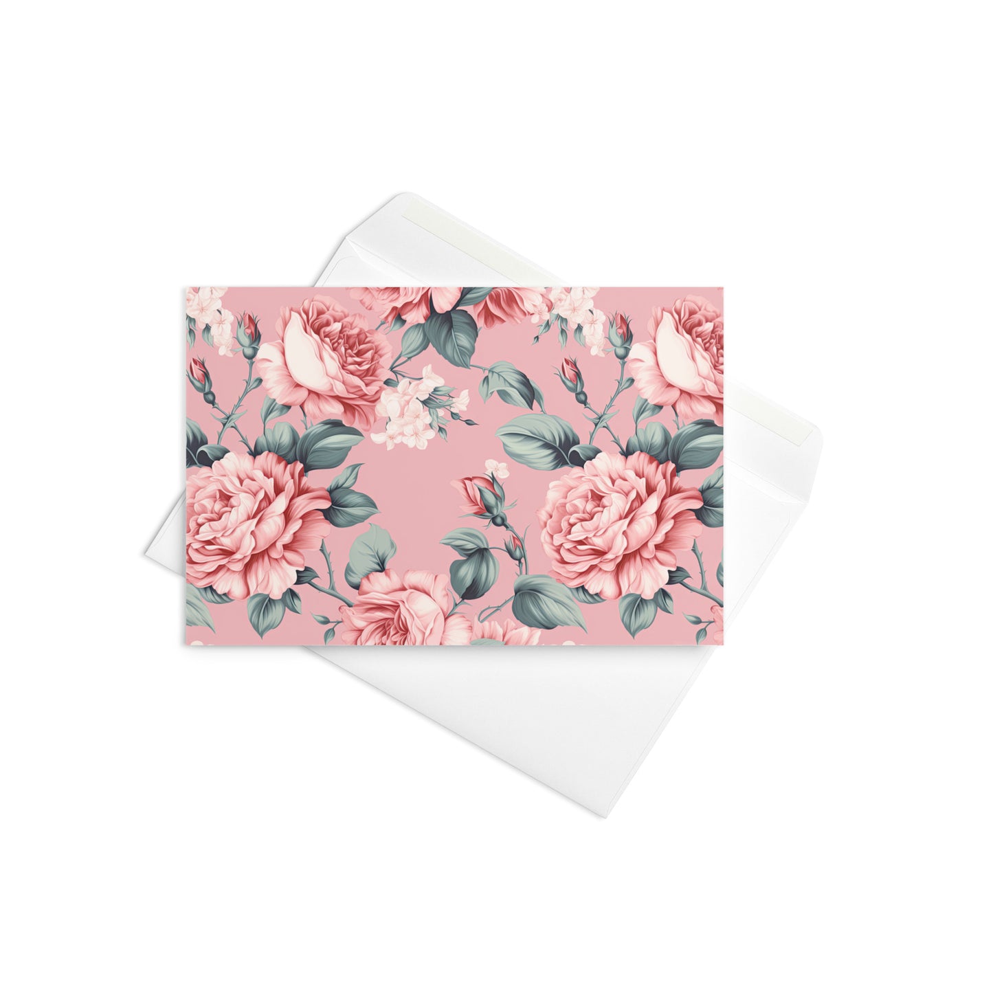 Blank Greeting Card: Victorian Romance Collection in Imogen