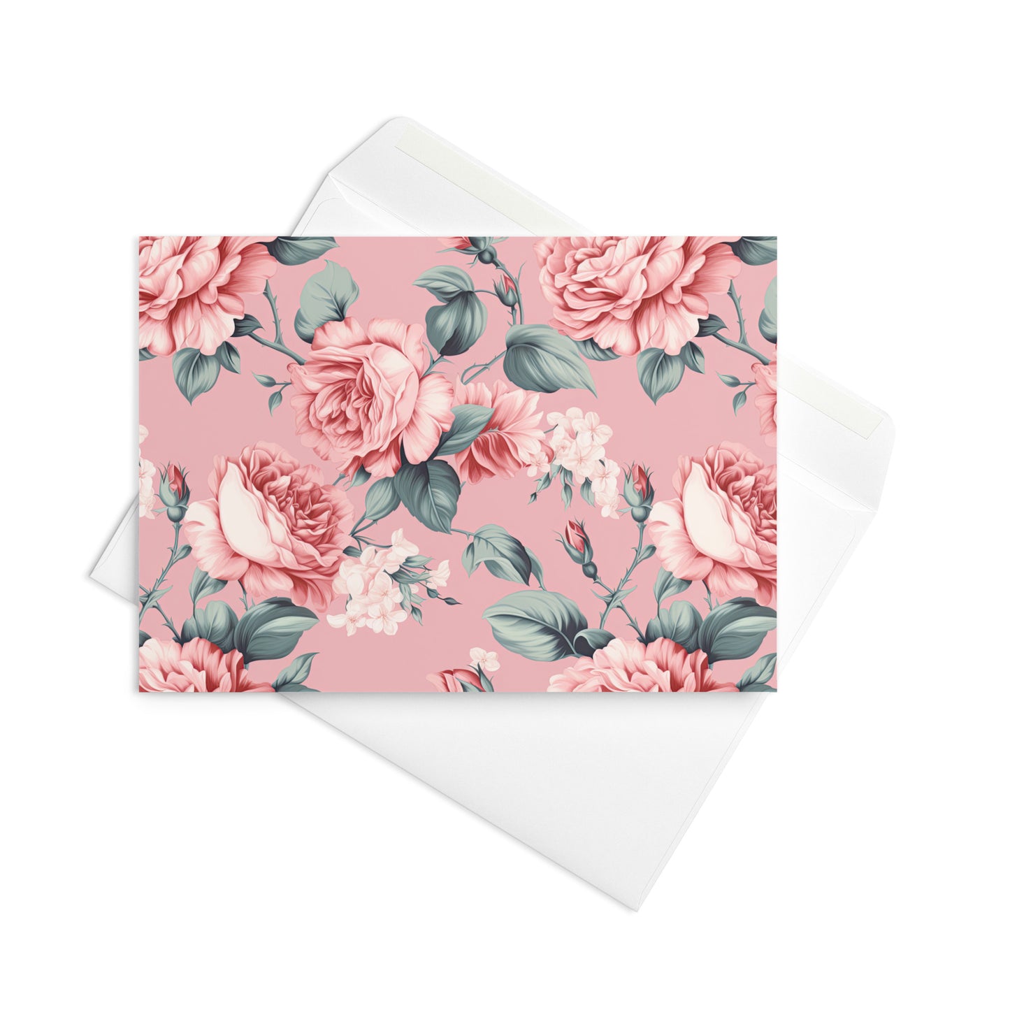 Blank Greeting Card: Victorian Romance Collection in Imogen