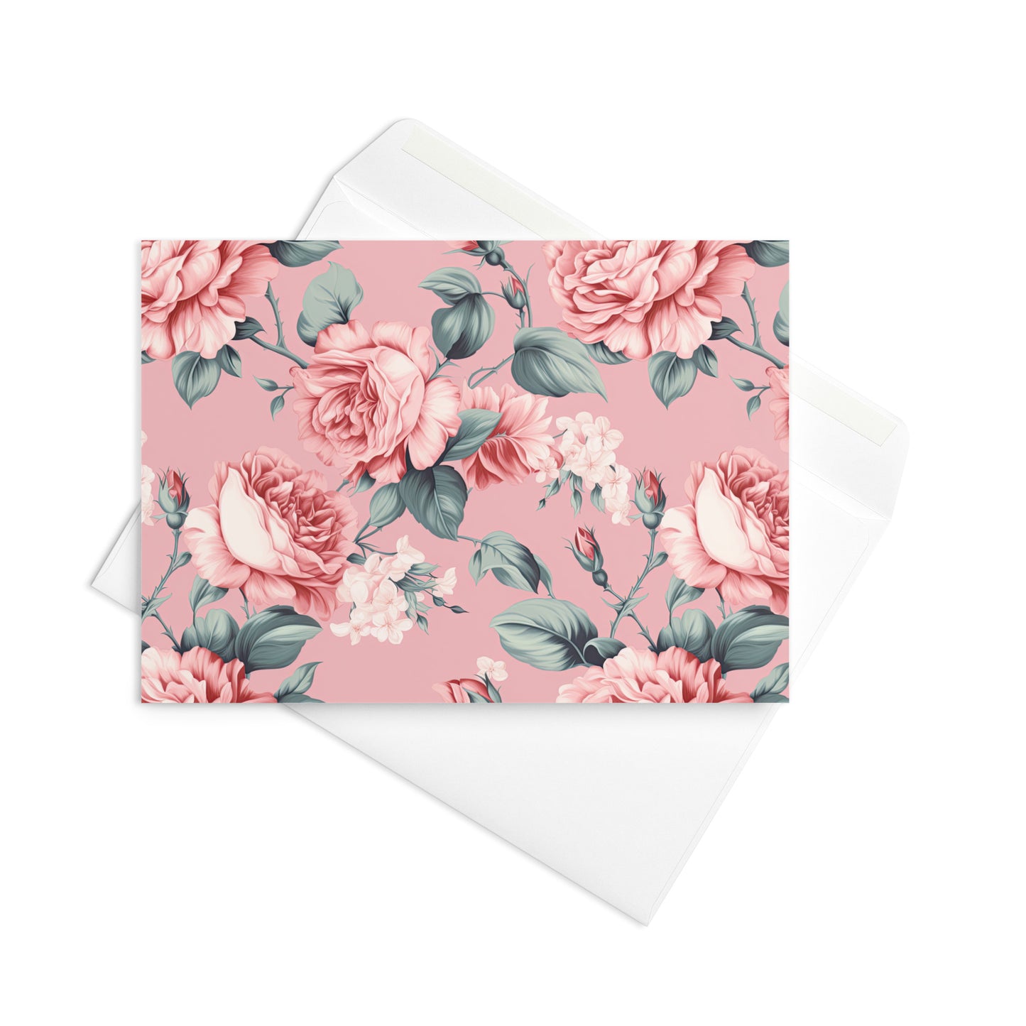 Blank Greeting Card: Victorian Romance Collection in Imogen