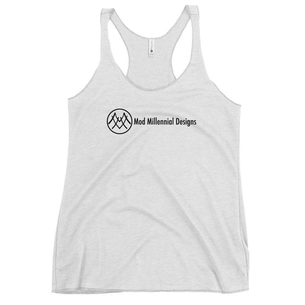 Women's Racerback Tank: Basics Collection MMD Black