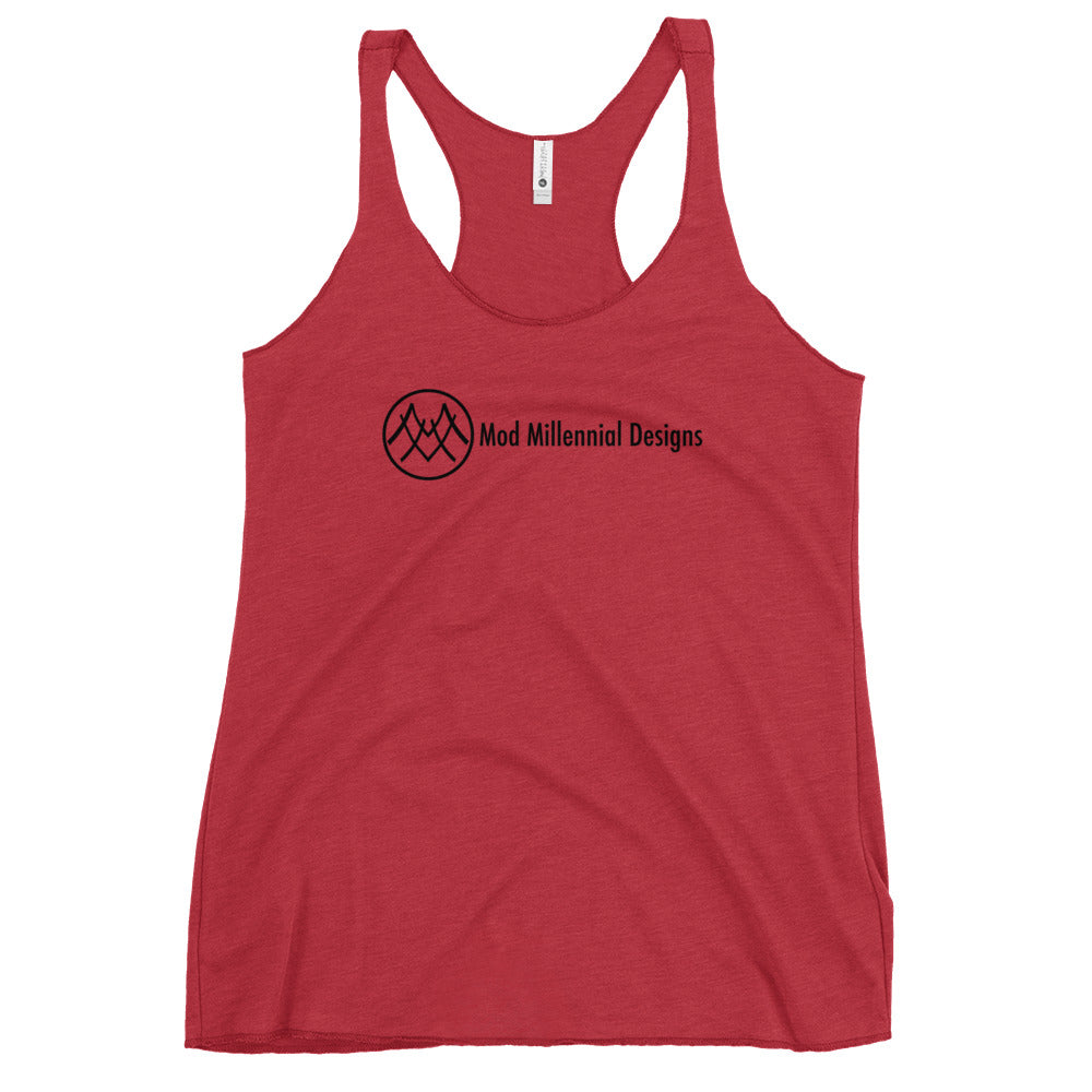 Women's Racerback Tank: Basics Collection MMD Black