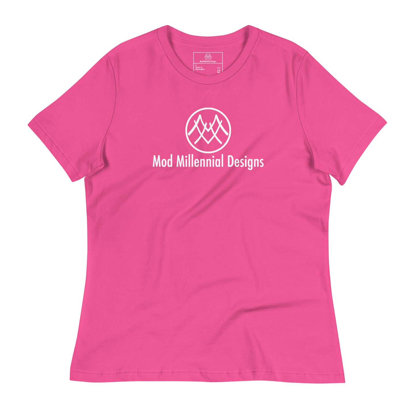 Women's Relaxed T-Shirt: Basics Collection MMD White