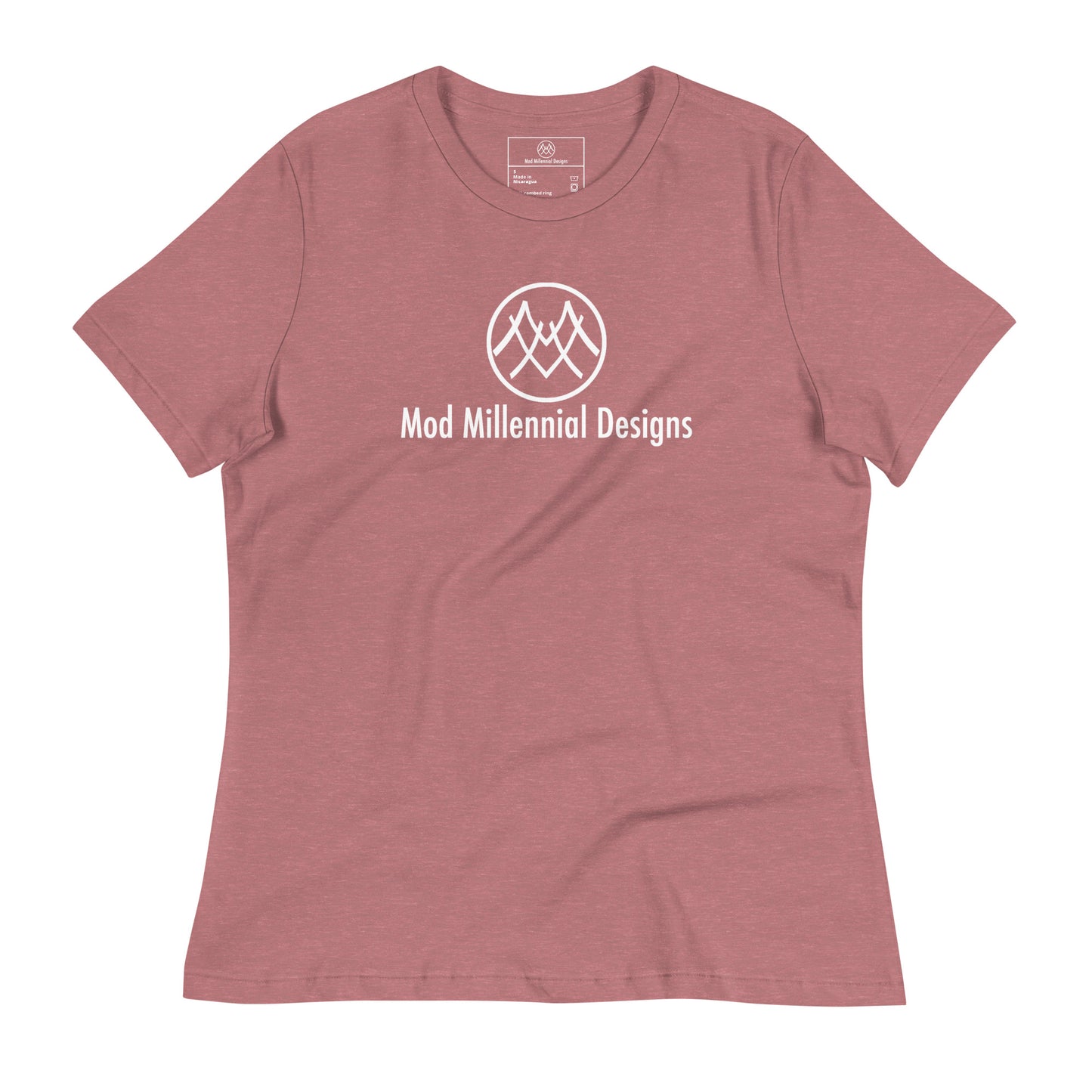 Women's Relaxed T-Shirt: Basics Collection MMD White