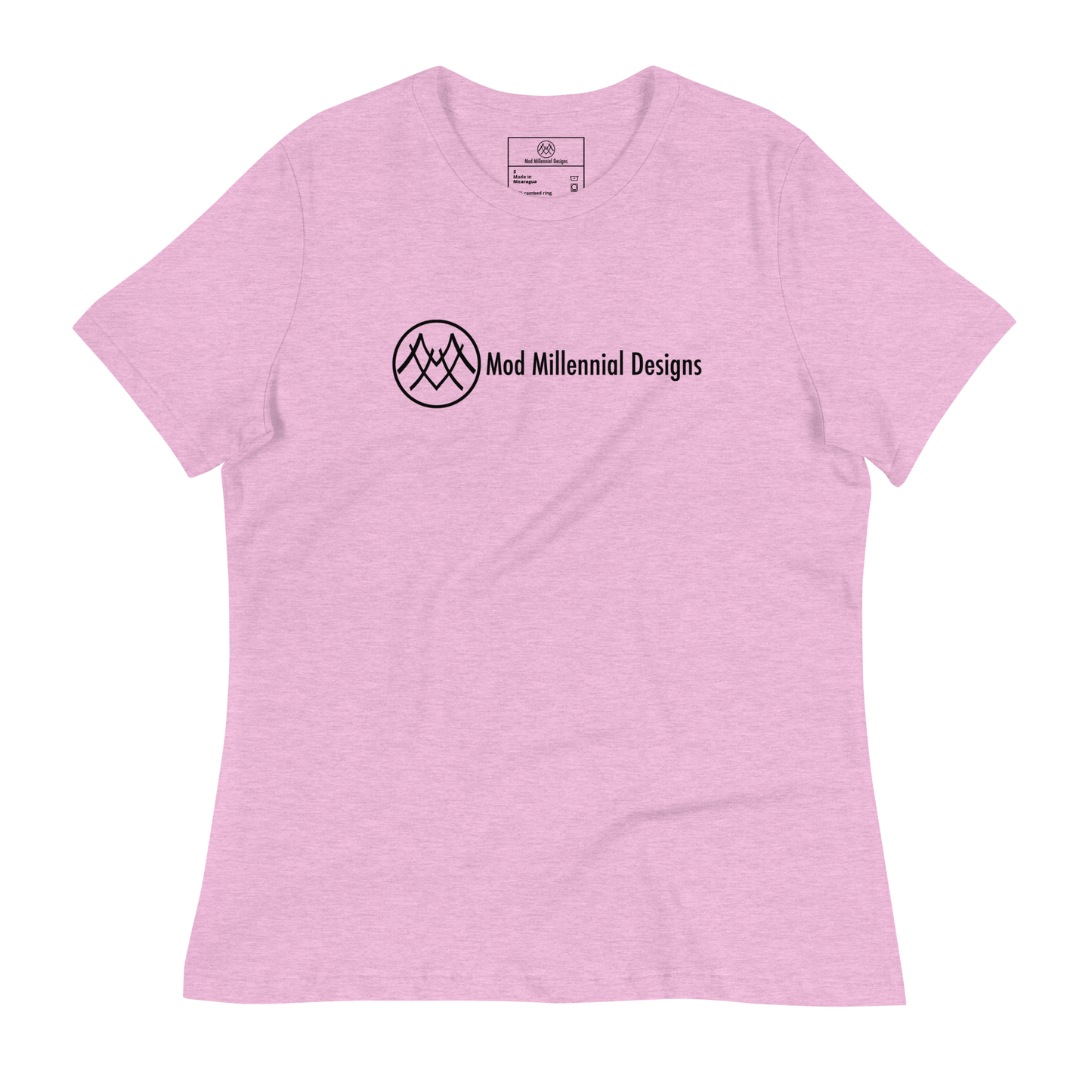 Women's Relaxed T-Shirt: Basics Collection MMD Black