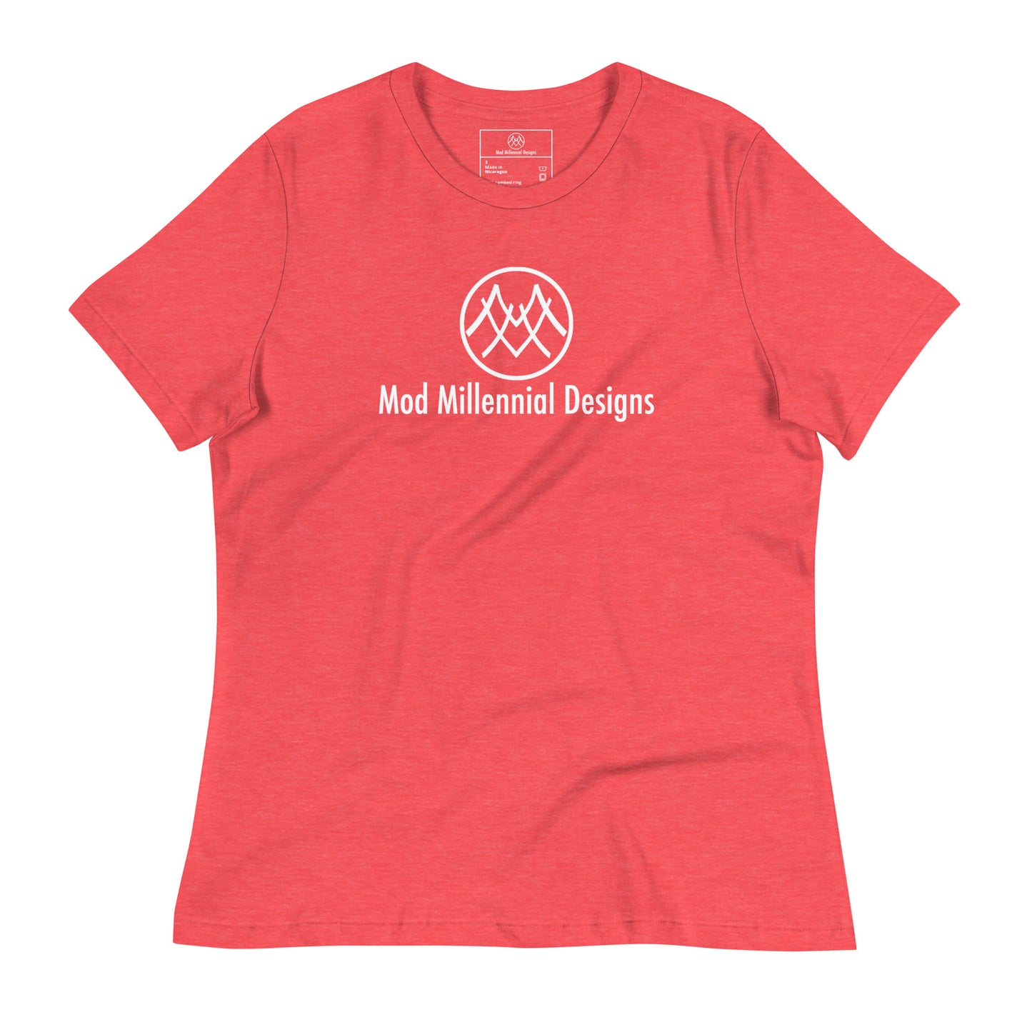 Women's Relaxed T-Shirt: Basics Collection MMD White